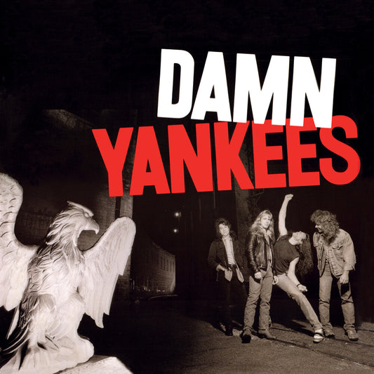 the album cover for Damn Yankees - Damn Yankees [Clear Vinyl] (Red) (Aniv)