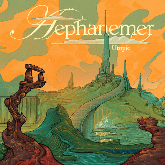 the album cover for Aephanemer - Utopie