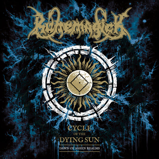 the album cover for Runemagick - Cycle Of The Dying Sun (Dawn Of Ashen Realms)