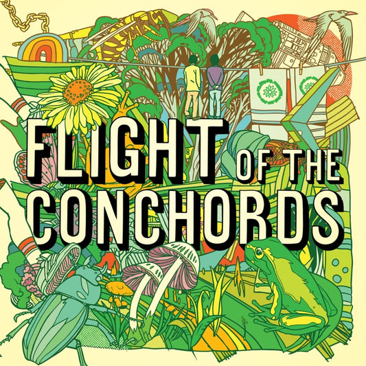 the album cover for Flight Of The Conchords - Flight Of The Conchords [Colored Vinyl]