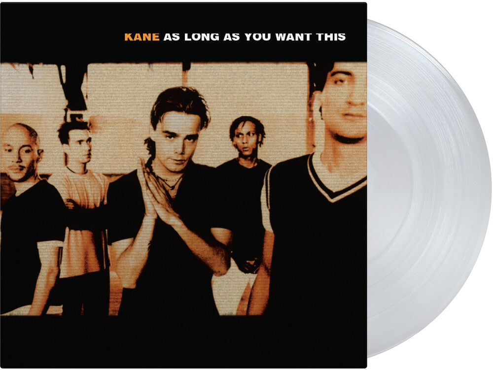 the album cover for Kane - As Long As You Want This [Clear Vinyl] [Limited Edition] [180 Gram] (Aniv)