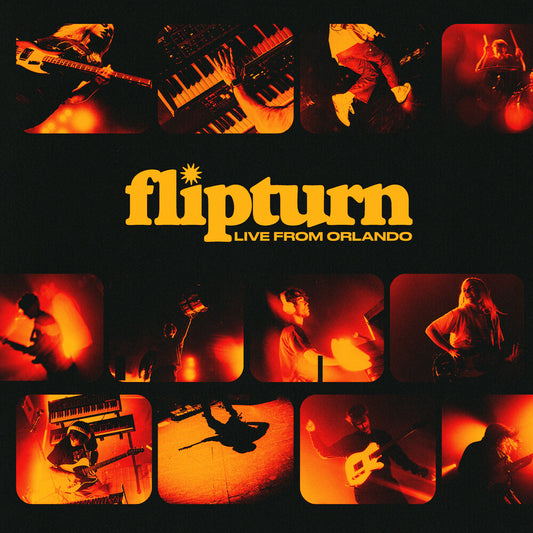 the album cover for flipturn - Live From Orlando [Indie Exclusive] [Colored Vinyl] [Limited Edition] [Indie Exclusive]