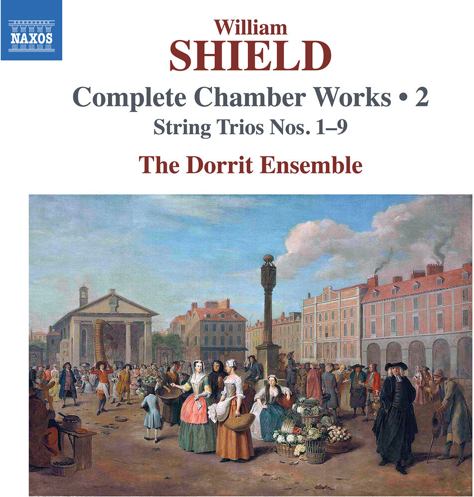 the album cover for Dorrit Ensemble - Shield: Complete Chamber Works Vol. 2