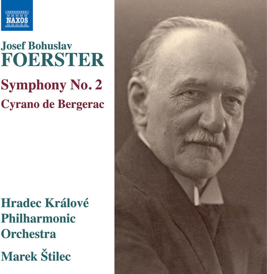 the album cover for Hradec Králové Philharmonic Orchestra - Foerster: Symphony No. 2: Cyrano De Bergerac