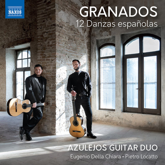 the album cover for Azulejos Guitar Duo - Granados: 12 Danzas Espanolas