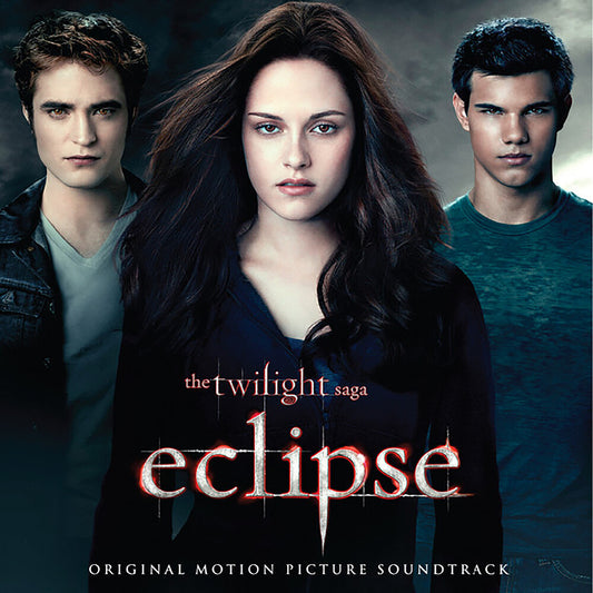 the album cover for Twilight Saga: Eclipse - O.S.T. (Cvnl) (Wht) - Twilight Saga: Eclipse - O.S.T. [Clear Vinyl] (Wht)