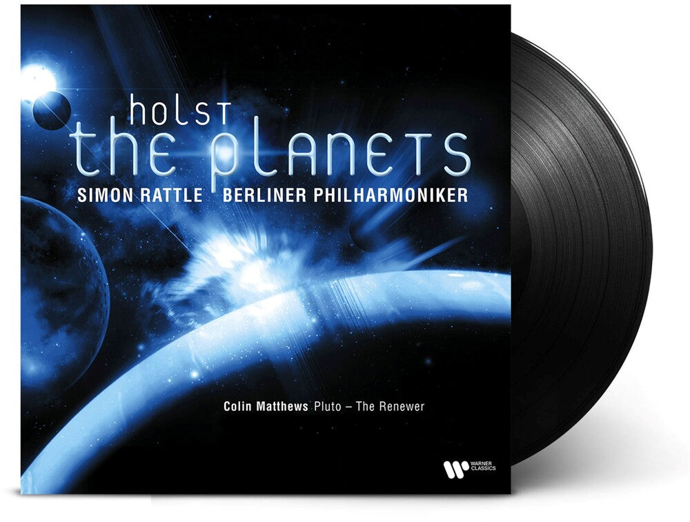 the album cover for Simon Rattle  / Berliner Philharmoniker - Holst: The Planets