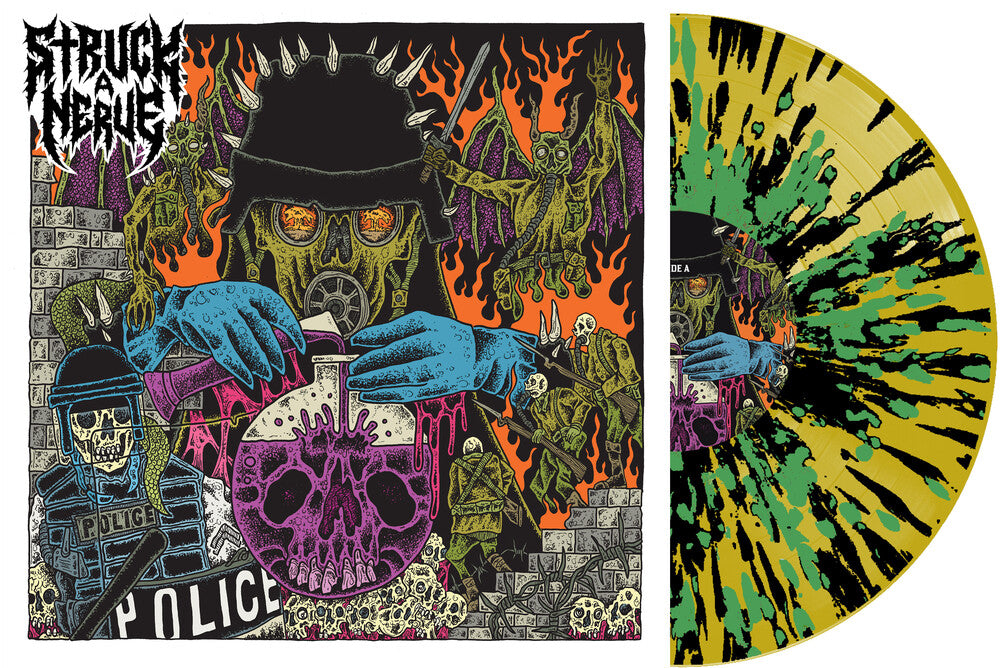 the album cover for Struck A Nerve - Struck A Nerve [Colored Vinyl] [Limited Edition]