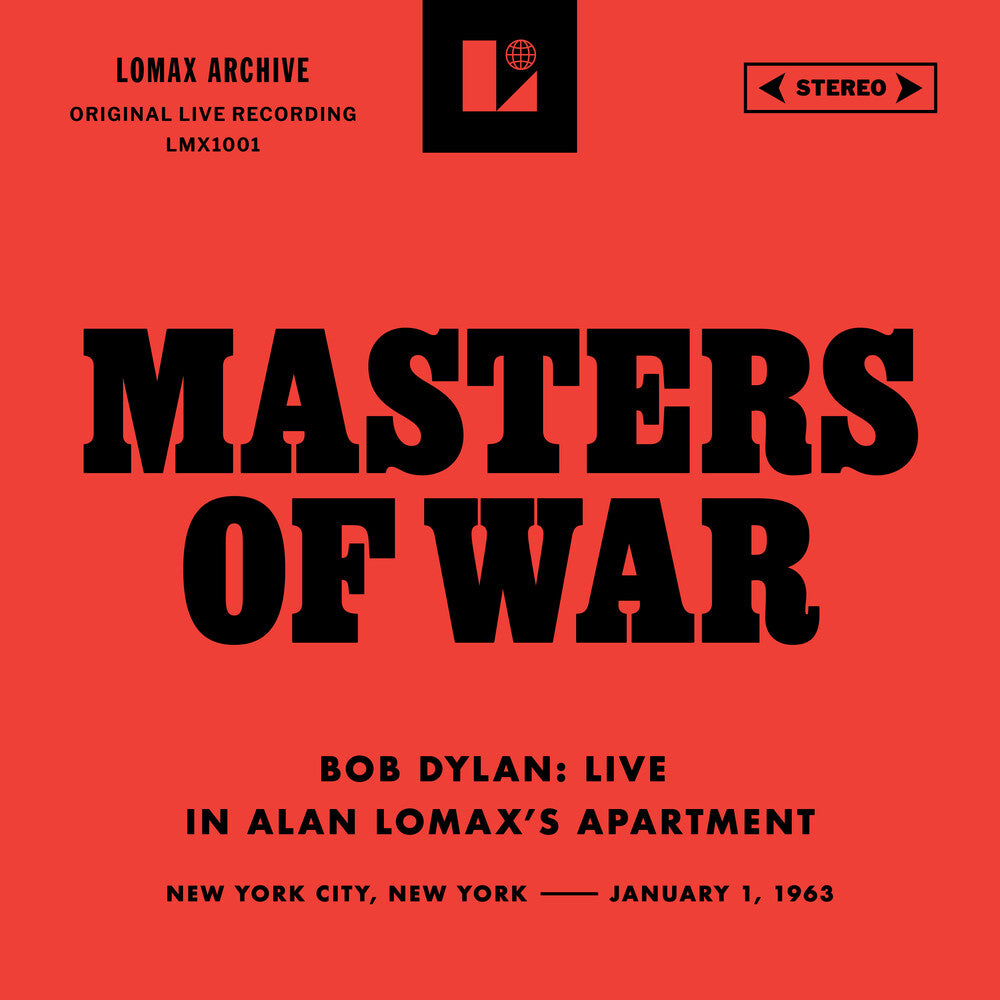 the album cover for Bob Dylan - Masters Of War (Rsd) [Record Store Day] [RSD Black Friday 2025]