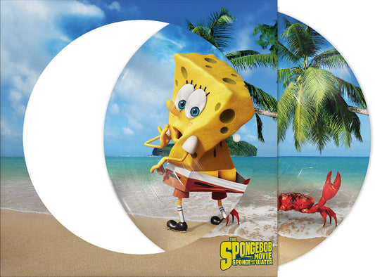 the album cover for John Debney - The SpongeBob Movie: Sponge Out Of Water (Original Soundtrack) [RSD Black Friday 2025]