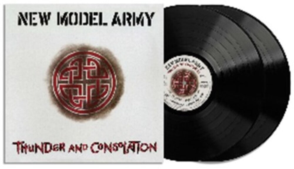 the album cover for New Model Army - Thunder & Consolation (Blk) (Uk)