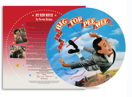 the album cover for Danny Elfman - Big Top Pee-Wee (Original Soundtrack) [RSD Black Friday 2025]