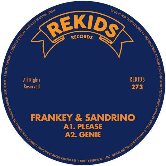 the album cover for Frankey & Sandrino - Please