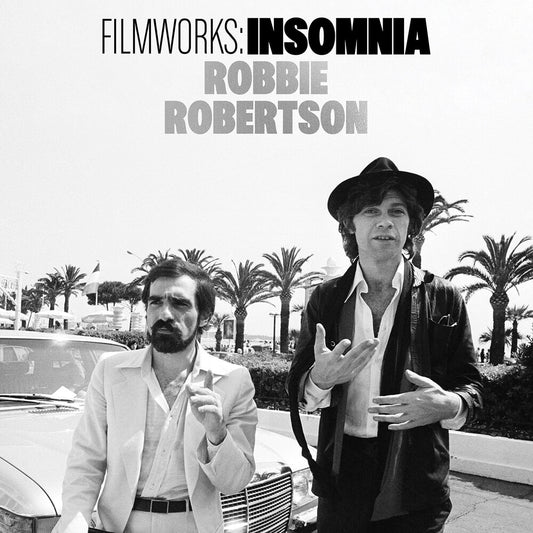 the album cover for Robbie Robertson - Filmworks: Insomnia [RSD Black Friday 2025]