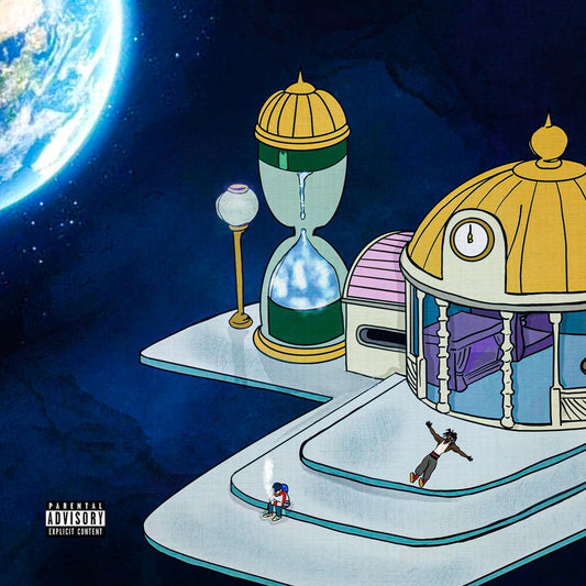 the album cover for Tha God Fahim - Hyperbolic Time Chamber Rap I & Ii
