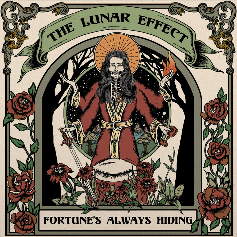 the album cover for Lunar Effect - Fortune's Always Hiding