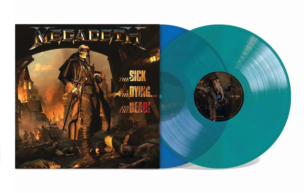 the album cover for Megadeth - Sick The Dying & The Dead (Uk)