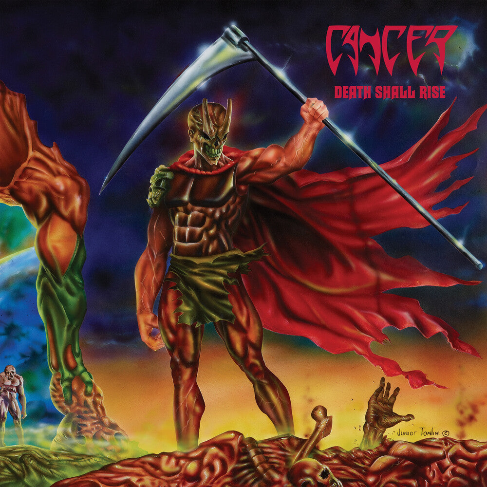 the album cover for Cancer - Death Shall Rise