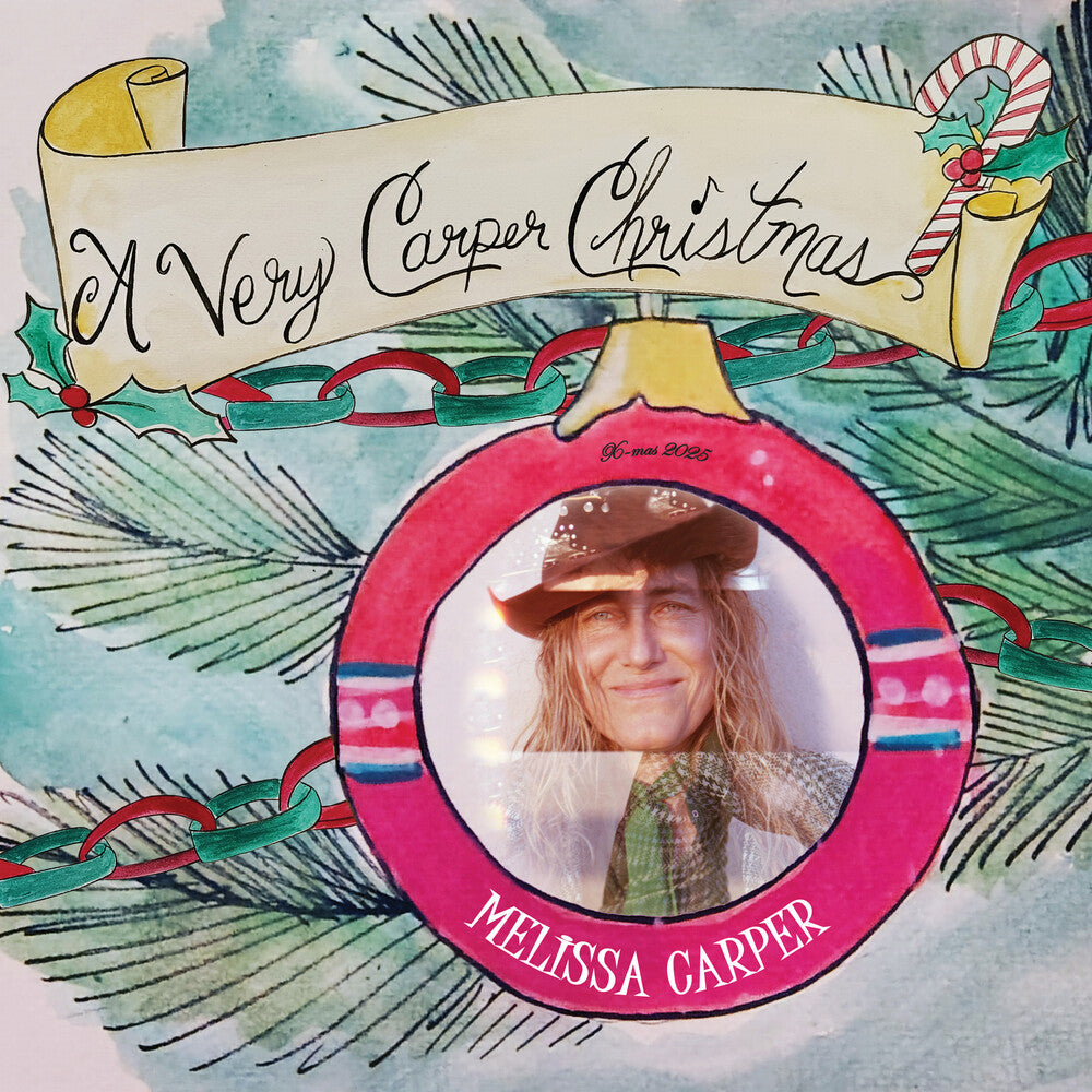 the album cover for Melissa Carper - Very Carper Christmas