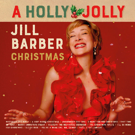 the album cover for Jill Barber - Holly Jolly Jill Barber Christmas [Green Vinyl]