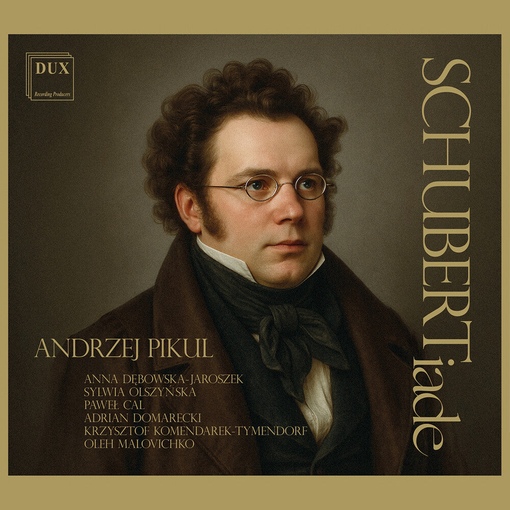 the album cover for Andrzej Pikul - Schubertiade