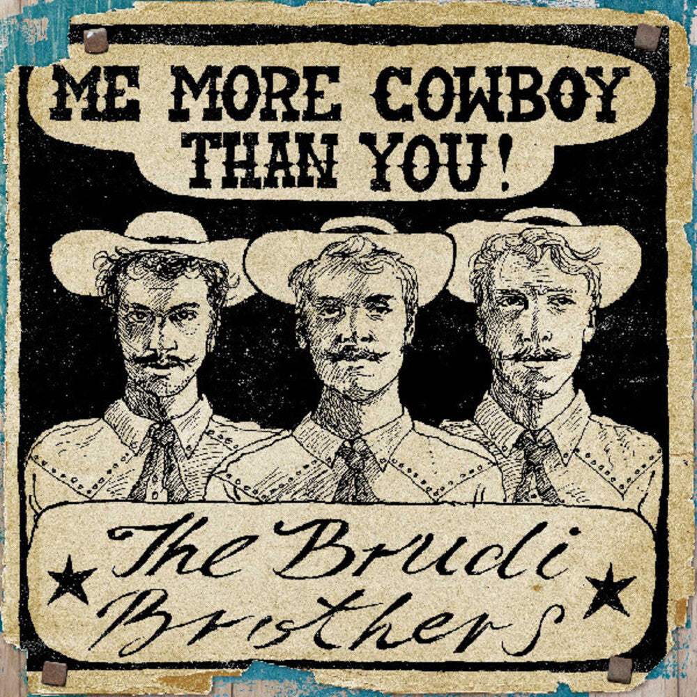 the album cover for Brudi Brothers - Motherland / Me More Cowboy Than You (Ep)