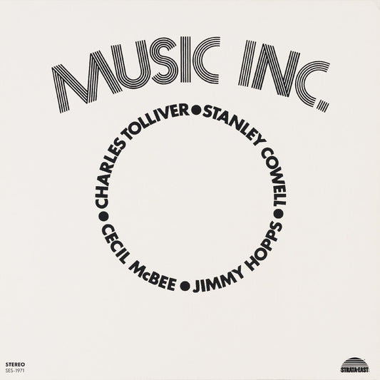 the album cover for Charles Tolliver  / Cowell,Stanley - Music Inc [Deluxe] (Gate) [180 Gram]
