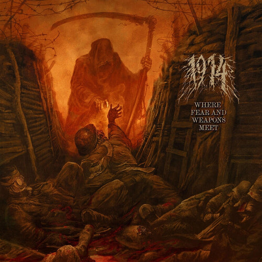 the album cover for 1914 - Where Fear And Weapons Meet