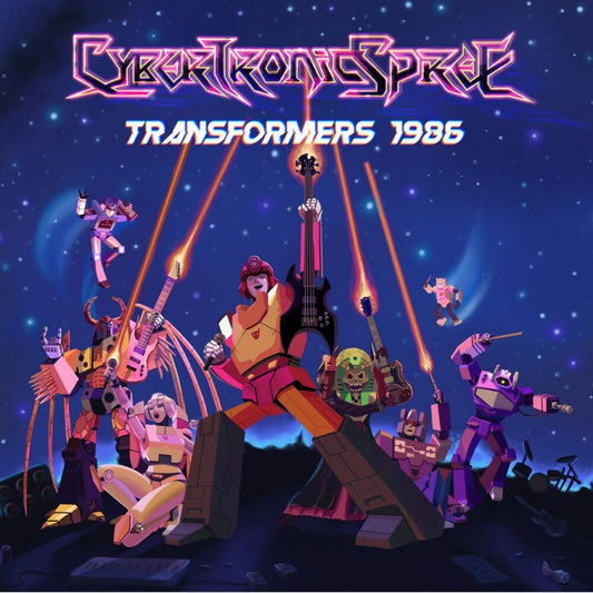 the album cover for Transformers 1986 - O.S.T. (Colv) - Transformers 1986 - O.S.T. [Colored Vinyl]