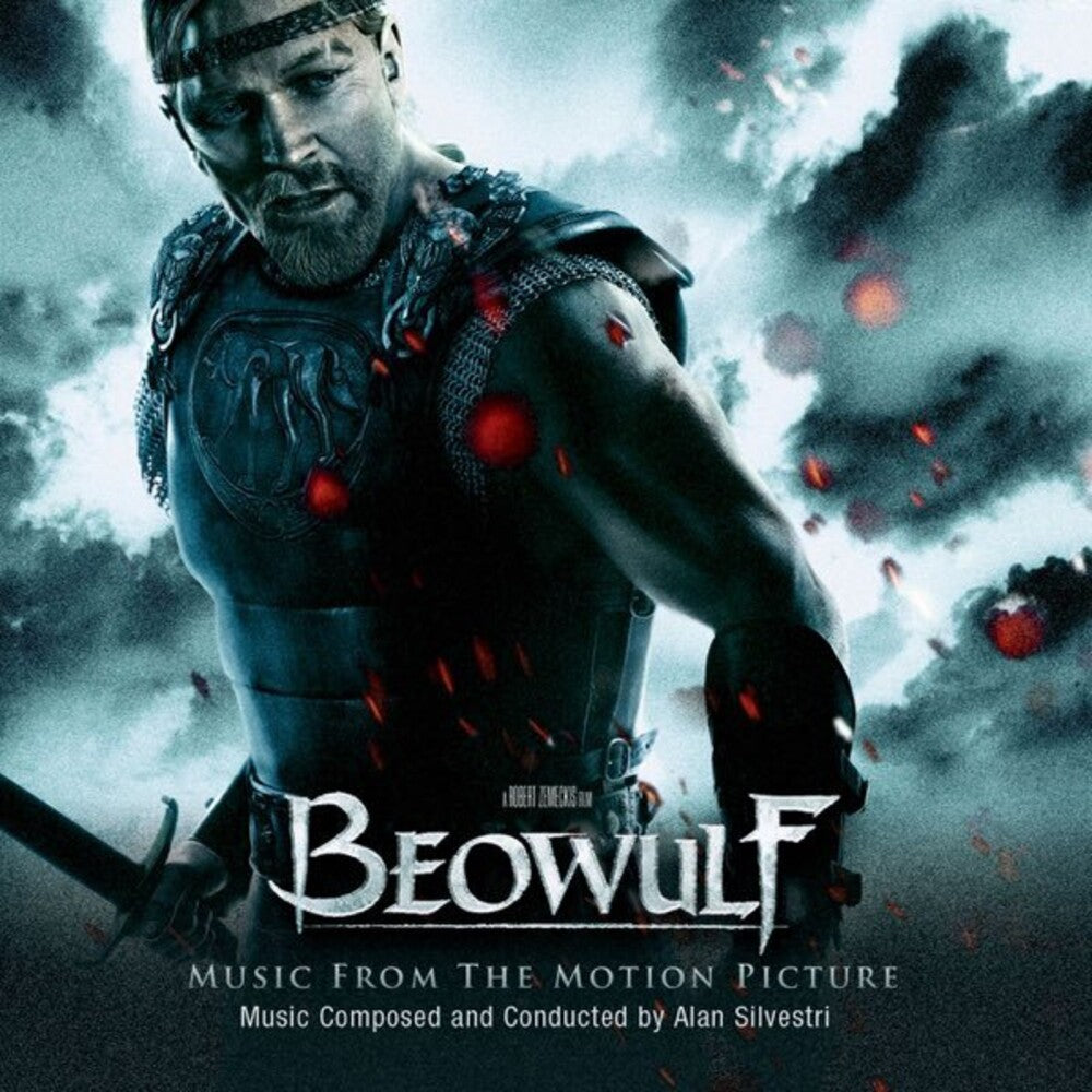 the album cover for Alan Silvestri  (Colv) (Red) (Slv) (Spla) - Beowulf - O.S.T. [Colored Vinyl] (Red) (Slv) (Spla)