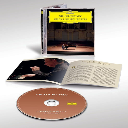 the album cover for Pletnev, Mikhail - Chopin & Scriabin: Preludes