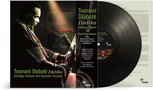 the album cover for Toumani Diabate - Djelika