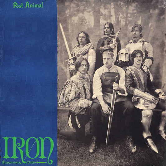 the album cover for Post Animal - Iron Expansion Pack - Silver [Colored Vinyl] (Slv)