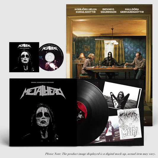 the album cover for Petur Ben  (Post) (Wb) (Wbr) - Metalhead - O.S.T. (Post) [With Booklet] (Wbr)