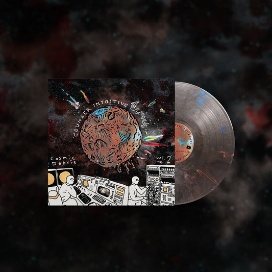 the album cover for Counter Intuitive Presents: Cosmic Debris V2 / Var - Counter Intuitive Presents: Cosmic Debris V2 / Var