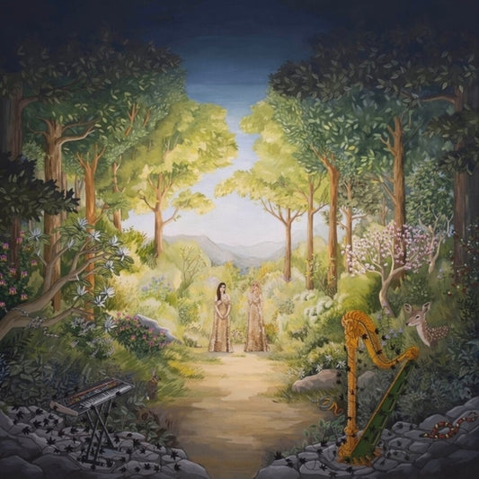 the album cover for Julianna Barwick  / Lattimore,Mary - Tragic Magic