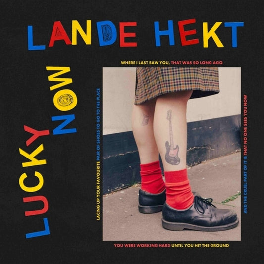 the album cover for LANDE HEKT - Lucky Now