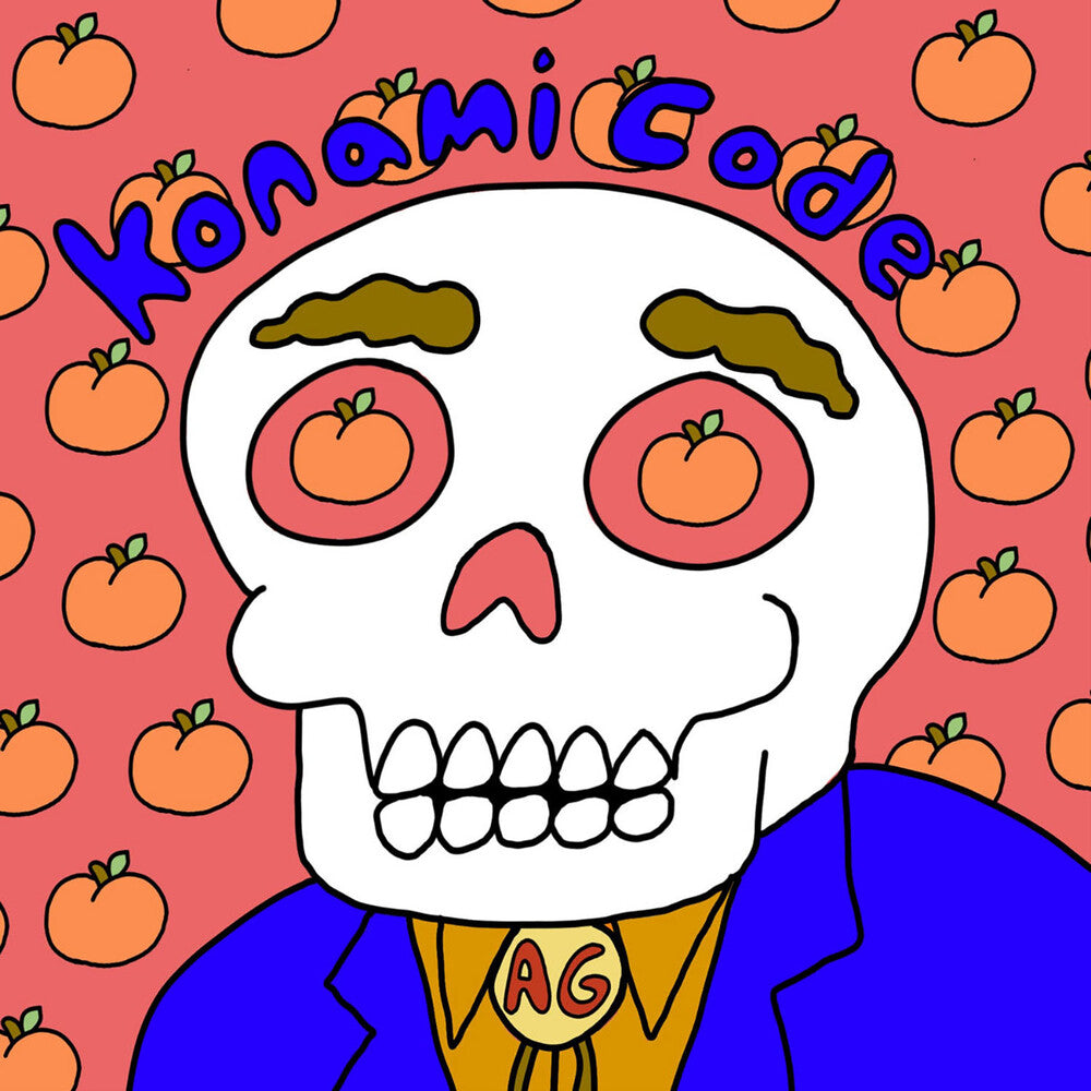 the album cover for Arcadia Grey - Konami Code