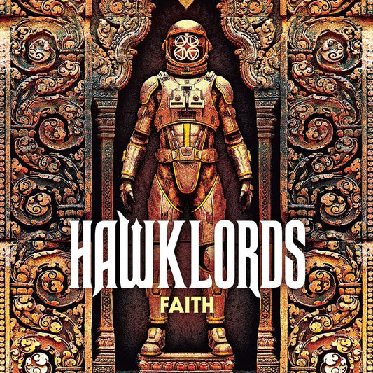 the album cover for Hawklords - Faith