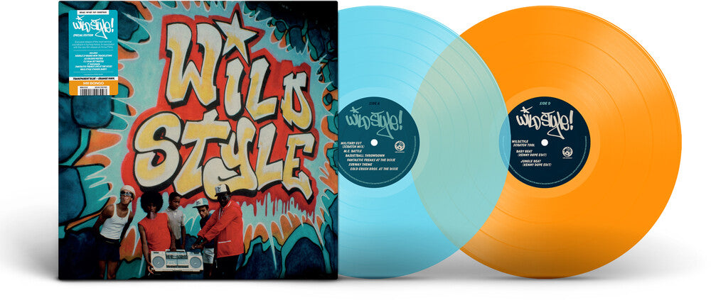 the album cover for Various Artists - Wild Style [Indie Exclusive Transparent Blue and Orange]