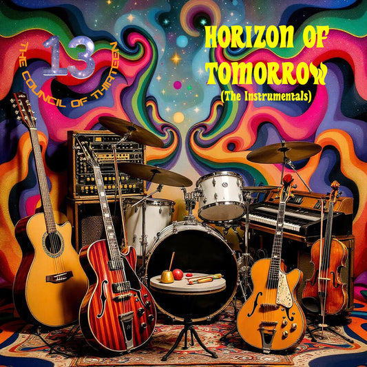 the album cover for Council Of Thirteen - Horizon Of Tomorrow