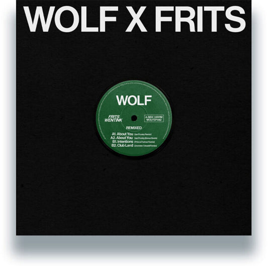 the album cover for Frists Wentink - Remixed