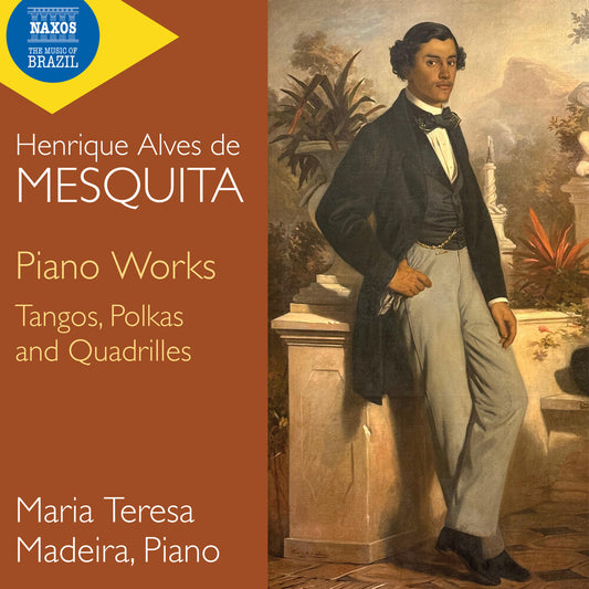 the album cover for Maria Madeira  Teresa - Mesquita: Pno Works
