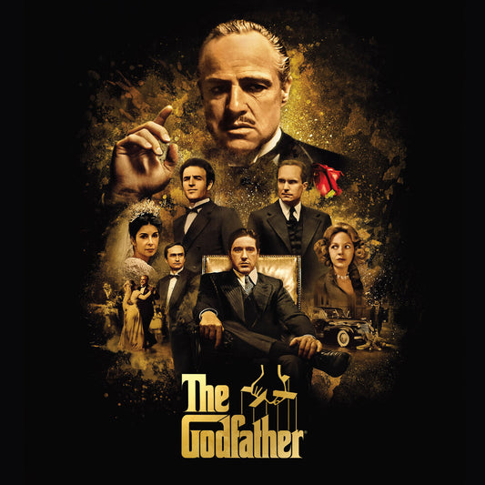 the album cover for Nino Rota  (Colv) (Crem) (Grn) (Ltd) - Godfather [Colored Vinyl] (Crem) (Grn) [Limited Edition]
