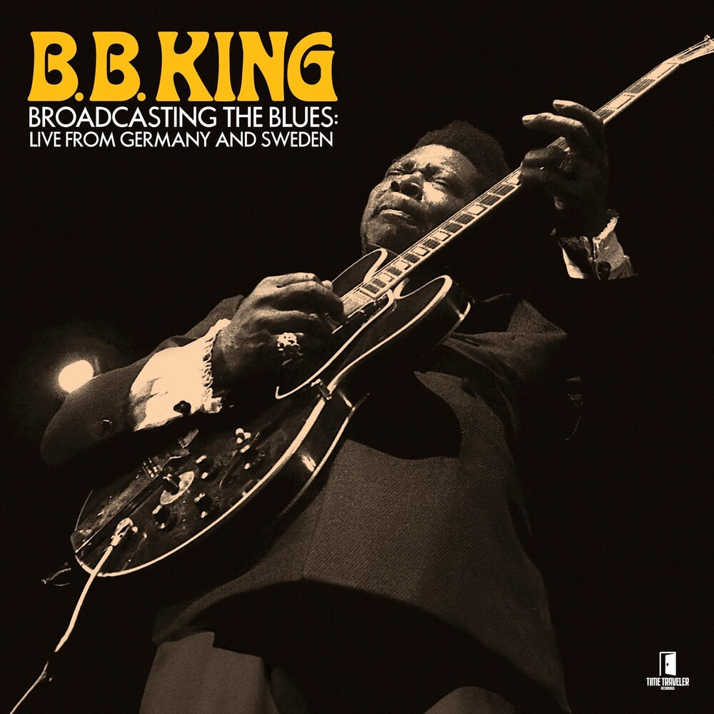 the album cover for B King .B. - Broadcasting The Blues: Live From Germany