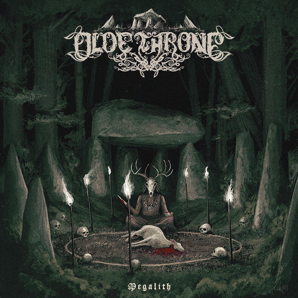 the album cover for Olde Throne - Megalith