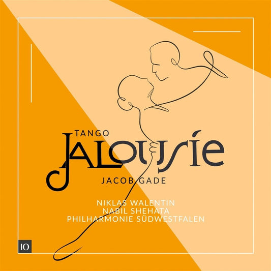 the album cover for Niklas Walentin  & Philharmonie Sudwestfalen - Jalousie - Works For Violin And Orchestraby Jacob