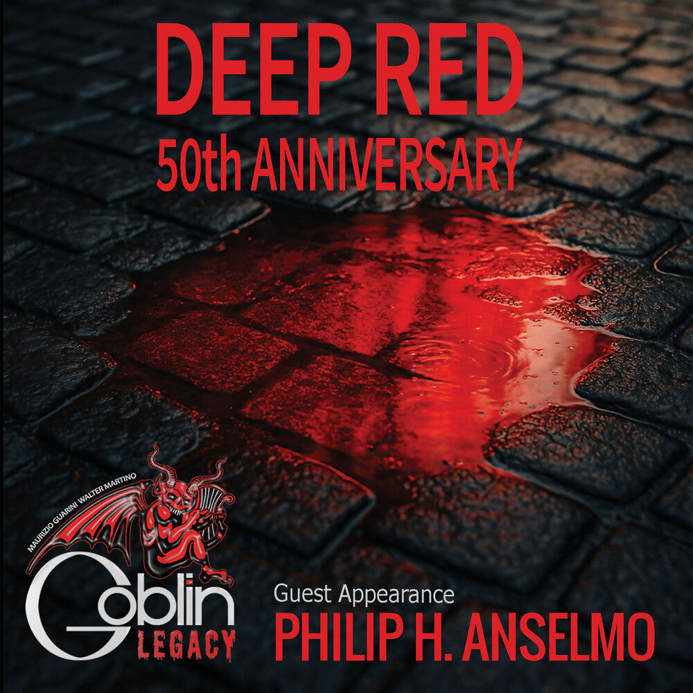 the album cover for Goblin Legacy - Deep Red (Aniv)