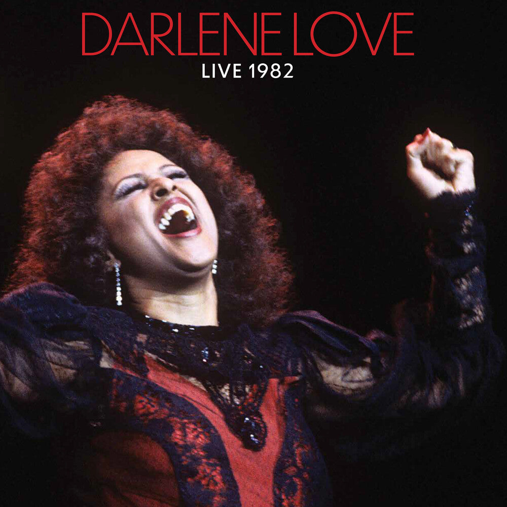 the album cover for Darlene Love - Live 1982
