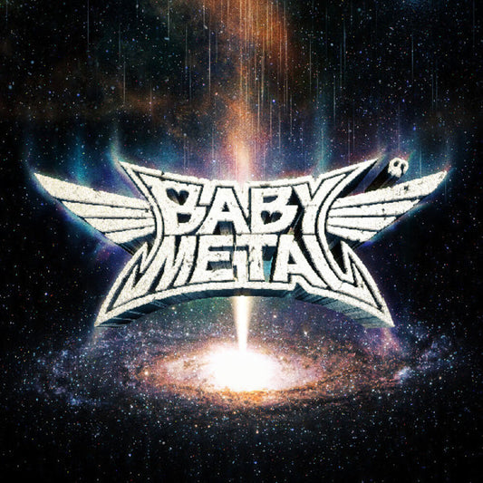 the album cover for BABYMETAL - Metal Galaxy (Blue) [Colored Vinyl] (Wht) (Spla)